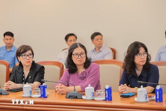 Các đại biểu tham dự buổi lễ. (Ảnh: Lê Đông/TTXVN)