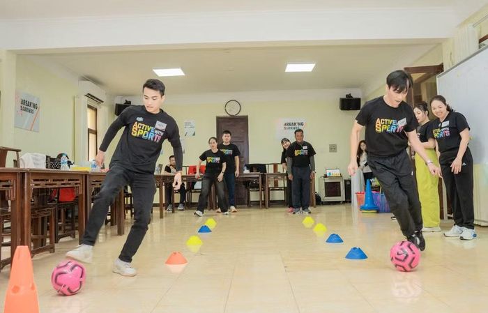 Các giáo viên tham gia tập huấn. (Nguồn: Vietnam+)