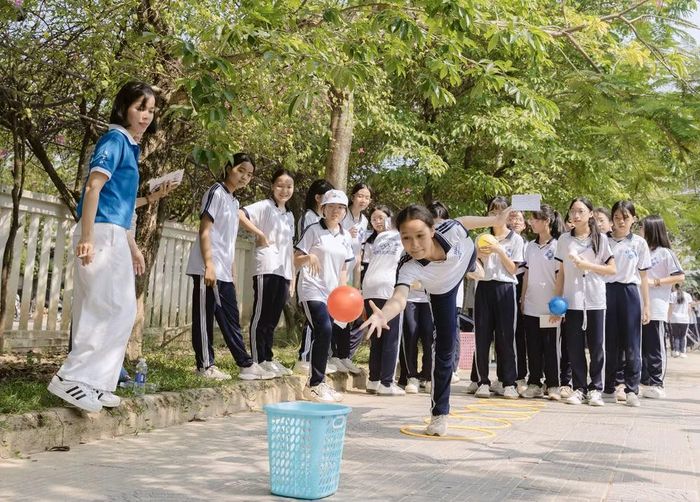 Cần khuyến khích hơn nữa việc tham gia thể dục thể thao ở học sinh nữ bậc trung học cơ sở. (Nguồn: Vietnam+)