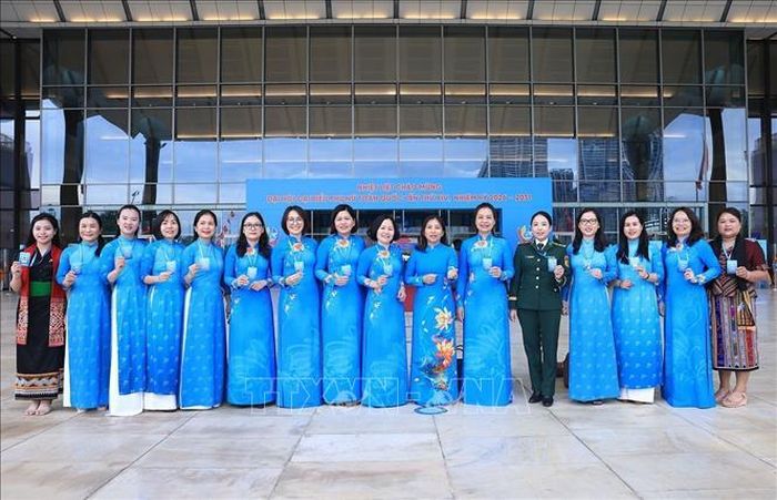 Đại biểu dự phiên Khai mạc trọng thể Đại hội đại biểu Phụ nữ toàn quốc lần thứ XIV. Ảnh: Tuấn Anh/TTXVN