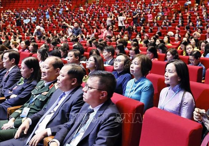 Đại biểu dự khai mạc Đại hội. Ảnh: Doãn Tấn/TTXVN