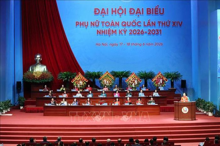 Đoàn Chủ tịch điều hành Đại hội. Ảnh: An Đăng/TTXVN
