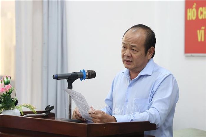 Ông Nguyễn Minh Chánh, Phó Giám đốc Sở Nông nghiệp và Môi trường TP Hồ Chí Minh, phát biểu chỉ đạo tại Hội nghị.