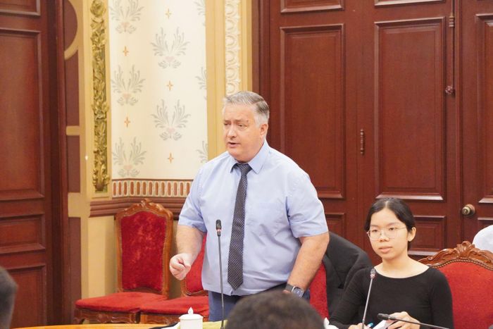Ông Stephen Maxner, Giám đốc Trung tâm Việt Nam và Văn khố Sam Johnson (VNCA).