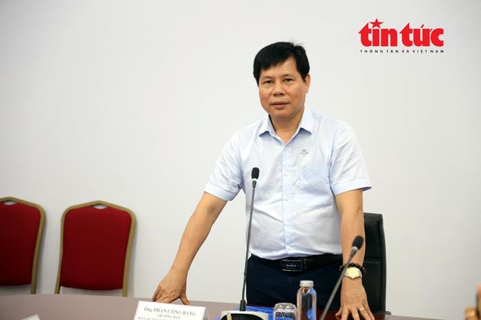 Ông Phan Công Bằng, Trưởng Ban Quản lý Đường sắt đô thị TP Hồ Chí Minh thông tin về tiến độ các dự án đường sắt đô thị.