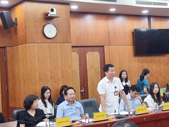Ông Nguyễn Hữu Thành, Phó vụ trưởng Vụ Chính quyền địa phương thông tin về sắp xếp tổ dân phố.
