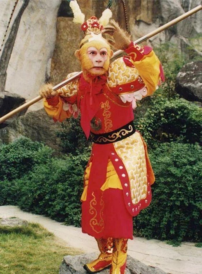 Lục Tiểu Linh Đồng vào vai Tôn Ngộ Không trong "Tây du ký" 1982. Ảnh: CMH.