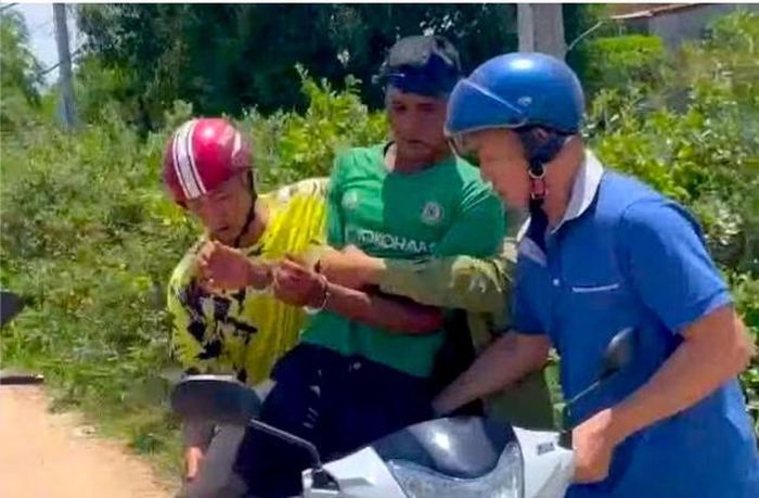 Đối tượng Ksor Bế bị bắt giữ