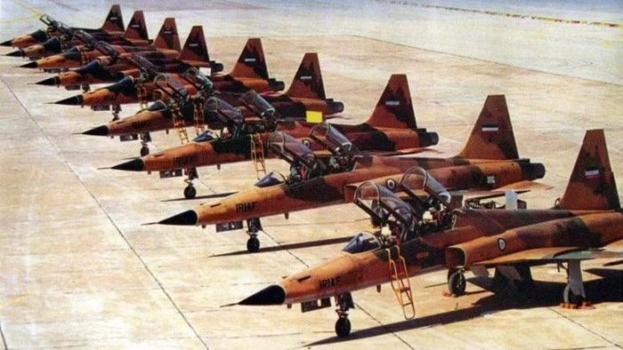 Máy bay chiến đấu F-5 của Không quân Iran. Ảnh: MW.
