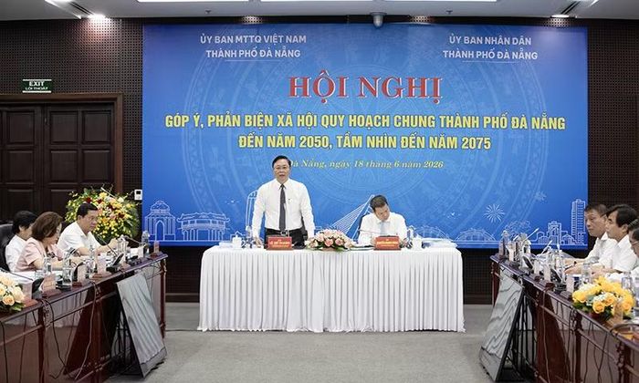 Ngày 18/6, Ủy ban MTTQ Việt Nam TP. Đà Nẵng phối hợp với UBND thành phố tổ chức Hội nghị góp ý, phản biện xã hội đối với Quy hoạch chung TP Đà Nẵng đến năm 2050, tầm nhìn đến năm 2075.