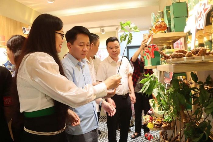 Chương trình Sức sống hàng Việt số 6 với chủ đề Lai Châu- Hương vị nguyên bản tại Hà Nội. Ảnh: Bộ Công Thương