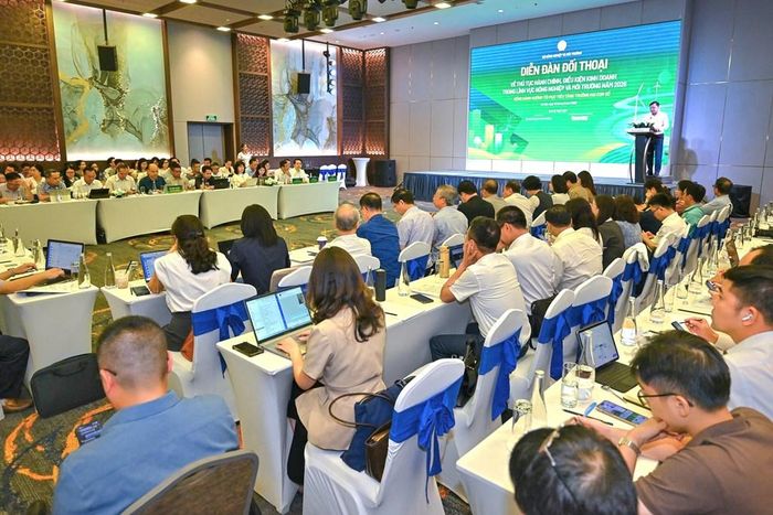 Quang cảnh diễn đàn đối thoại. Ảnh: Bích Hồng/Bnews/vnanet.vn
