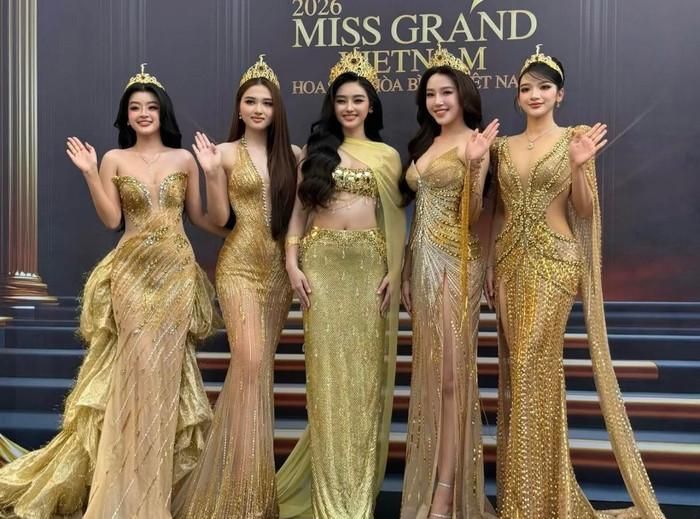 Top 5 Miss Grand Vietnam 2025.