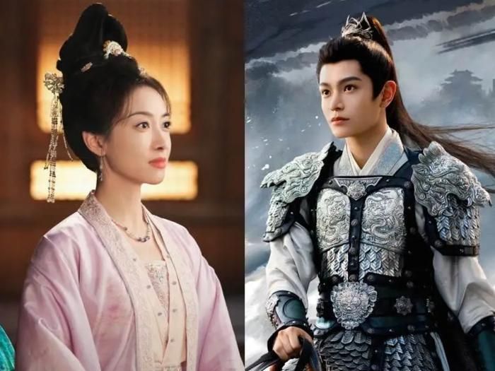 Tống Thiến và Đinh Vũ Hề đóng chính trong bộ phim Sơn Hà Chẩm. Ảnh: Disney+
