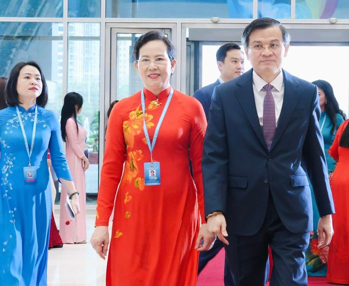 Ông Đoàn Minh Huấn, Ủy viên Bộ Chính trị, Giám đốc Học viện Chính trị Quốc gia Hồ Chí Minh, dự Đại hội