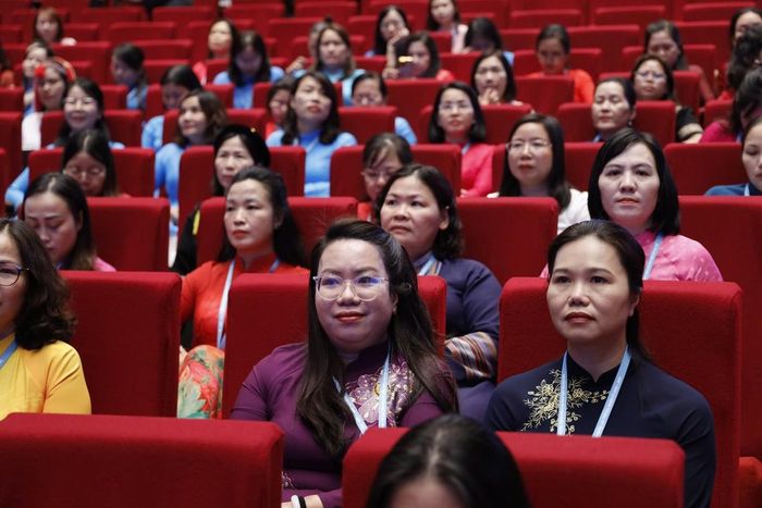 Các đại biểu tham dự Đại hội đại biểu Phụ nữ toàn quốc lần thứ XIV