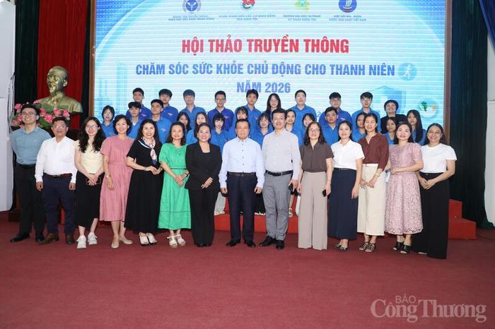 Hội thảo Truyền thông kiến thức chăm sóc sức khỏe chủ động cho thanh niên năm 2026. Ảnh: NH