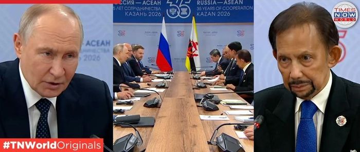 Tổng thống Putin hội đàm với Tổng thống Philippines Ferdinand Marcos Jr. Ảnh chụp màn hình