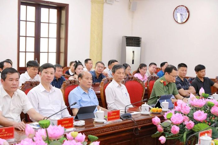 Đại biểu dự buổi gặp mặt.