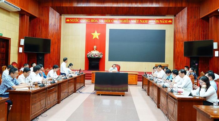 Toàn cảnh buổi làm việc