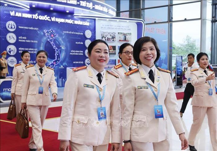 Đại biểu dự phiên Khai mạc trọng thể Đại hội đại biểu Phụ nữ toàn quốc lần thứ XIV. Ảnh: Lâm Khánh/TTXVN