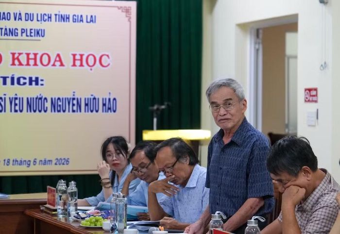  Các đại biểu đóng góp ý kiến tại hội thảo. Ảnh: Hoàng Ngọc 