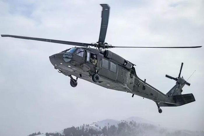  Một chiếc trực thăng UH-60 Black Hawk. Ảnh: LỤC QUÂN MỸ 