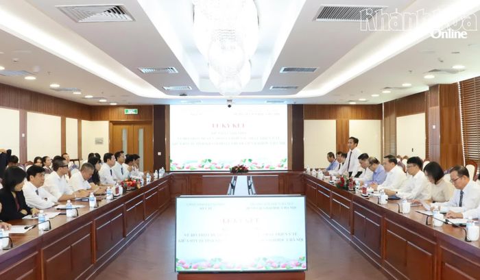 Quang cảnh buổi lễ.
