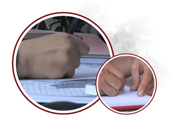 Những chi tiết người dân cung cấp đều được ghi lại