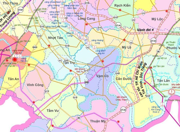 Dự án ĐT.827E đoạn còn lại được kỳ vọng tạo quỹ đất sạch phát triển đô thị và công nghiệp.