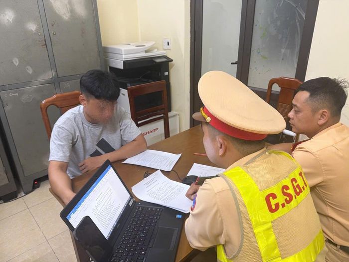 Cơ quan Công an làm việc với T.H.A.