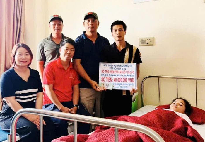 Nhóm thiện nguyện Hướng Hóa luôn kịp thời kêu gọi các nhà hảo tâm chung tay hỗ trợ trường hợp có hoàn cảnh khó khăn - Ảnh: K.S