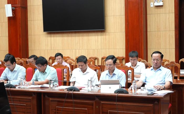 Các đại biểu tham dự buổi làm việc - Ảnh: T.Đ