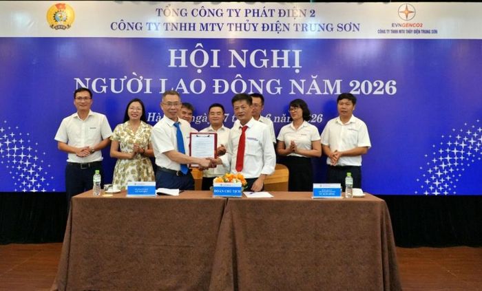 Ký kết Thỏa ước lao động tập thể giữa giữa Người sử dụng lao động và đại diện người lao động tại Hội nghị