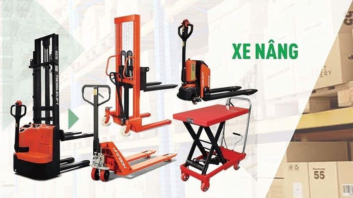 Xe nâng điện xử lý khối lượng lớn