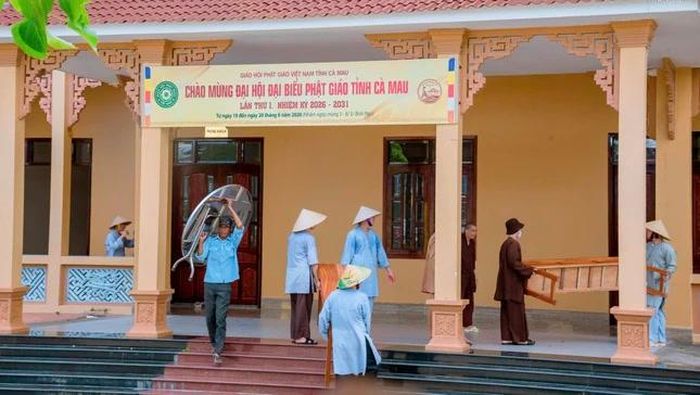 Tinh thần đoàn kết của Tăng Ni, Phật tử hướng đến sự kiện quan trọng của GHPGVN tỉnh Cà Mau