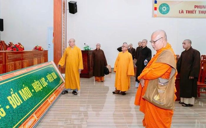 Đại hội dự kiến chào đón 280 đại biểu tham dự vào ngày 19, 20-6-2026 tại trụ sở Ban Trị sự GHPGVN tỉnh - chùa Long Phước