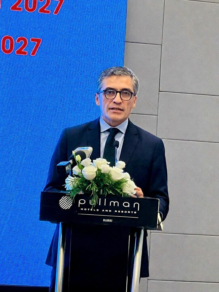 Ông Fernando Salas, Giám đốc Truyền thông và Quan hệ công chúng, Ban Thư ký APEC Quốc tế đánh giá cao sự tham gia, vai trò của Việt Nam tại APEC. Ảnh: Hà Hiền.