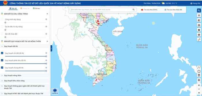 Theo Nghị định, Bộ Xây dựng là cơ quan chủ quản Hệ thống thông tin về hoạt động xây dựng. Hệ thống được vận hành tại địa chỉ https://csdlhdxd.gov.vn.