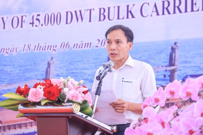 Ông Nguyễn Văn Chí - Giám đốc Công ty CP Công nghiệp tàu thủy Đông Bắc đề nghị Hạ Long khẩn trương hoàn thiện các hạng mục còn lại, để bàn giao đưa vào khai thác trong thời gian sớm nhất.