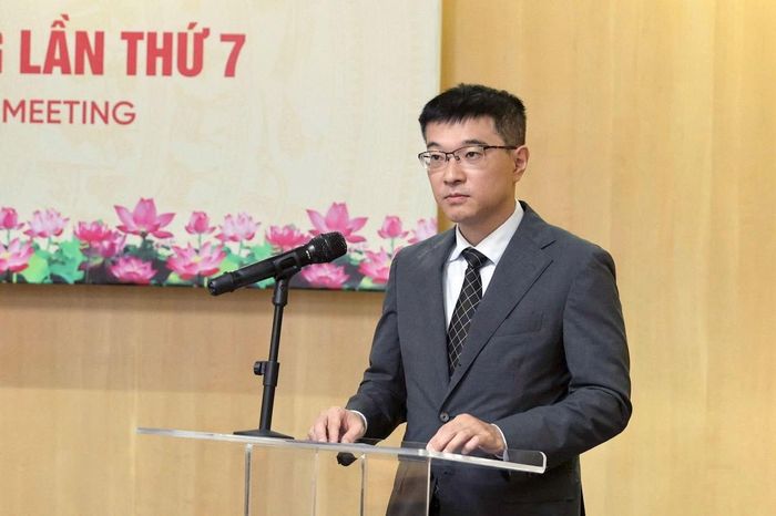 Phó trưởng đại diện Văn phòng JICA Việt Nam Ikeda Hiroyuki chia sẻ tại hội nghị. Ảnh: Phương Thảo