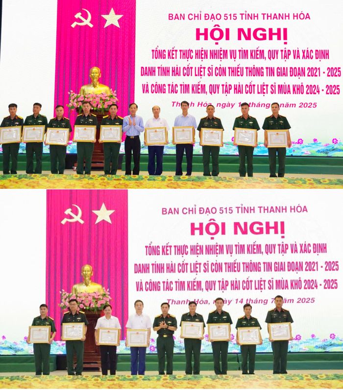 Thành quả của công tác tìm kiếm, quy tập, xác định danh tính hài cốt liệt sĩ có được nhờ sự đóng góp tích cực của nhiều tập thể, cá nhân