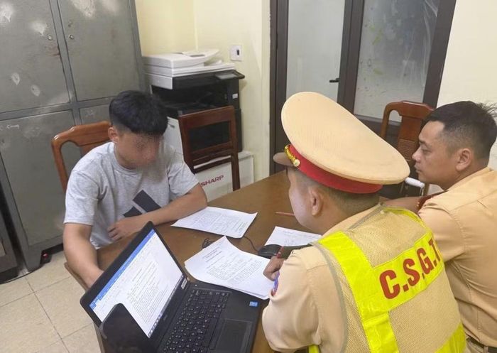 T.H.A. tại cơ quan Công an.