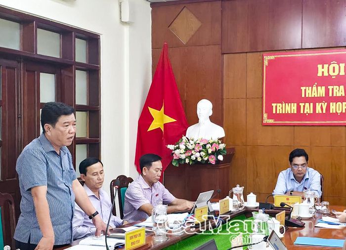 Phó Viện trưởng Viện kiểm sát nhân dân tỉnh Cà Mau Nguyễn Phục Đào,