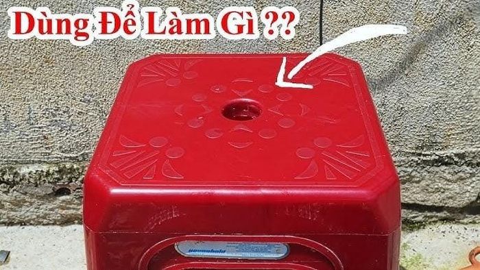 Một chiếc lỗ đơn giản nhưng chứa dựng nhiều công dụng.