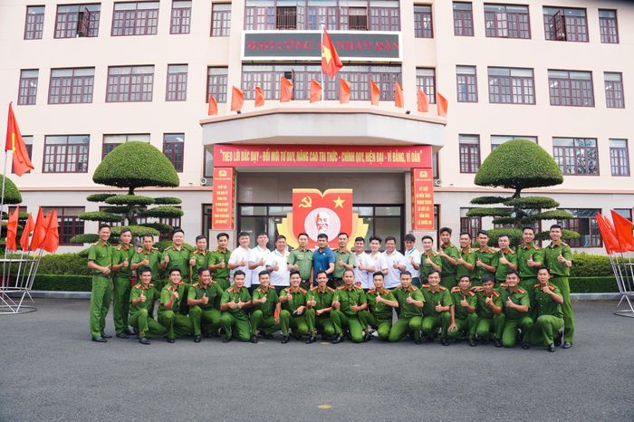 Đội Công an TPHCM quyết tâm đạt thành tích cao nhất