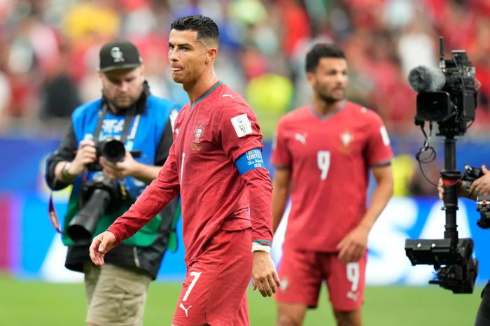 Ronaldo có màn trình diễn nhạt nhòa trong trận ra quân của Bồ Đào Nha tại Wolrd Cup 2026. (Ảnh: AP)