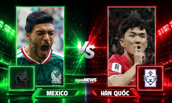 Mexico đấu với Hàn Quốc ở lượt trận thứ hai bảng A World Cup 2026.