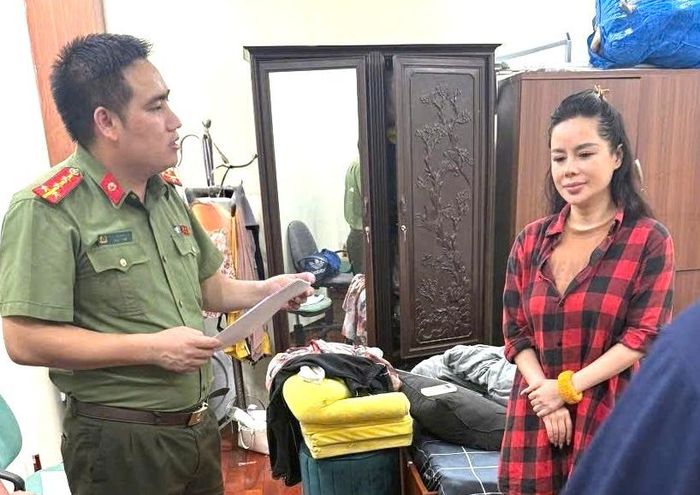 Bị can Nguyễn Thiên Hương.