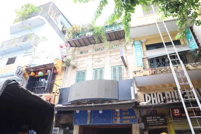 Nhà thuộc sở hữu nhà nước tại số 31 phố Lãn Ông. Ảnh: PV